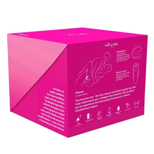 Išmanusis porų vibratorius We-Vibe Chorus (rožinė)