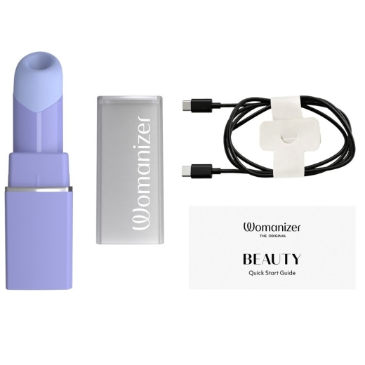 Klitorio stimuliatorius Womanizer Beauty (violetinis)