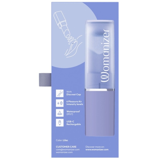 Klitorio stimuliatorius Womanizer Beauty (violetinis)