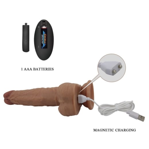 Vibratorius Jonathan 8,3" 