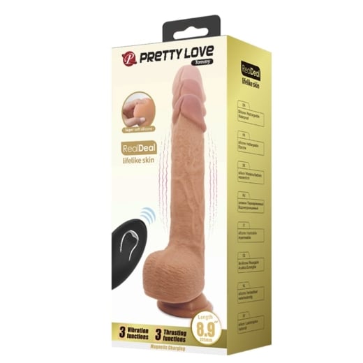 Vibratorius Tommy 8,9" 