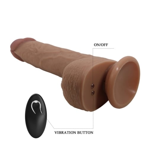 Vibratorius Tommy 8,9" 