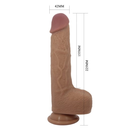Vibratorius Tommy 8,9" 