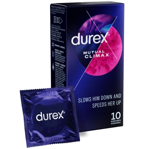 Prezervatīvi Durex Mutual Climax (10 gab.)