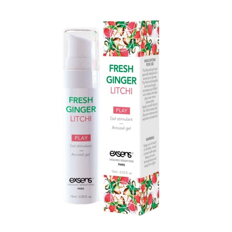 Stimuliuojantis gelis Fresh Ginger Litchi (15 ml)