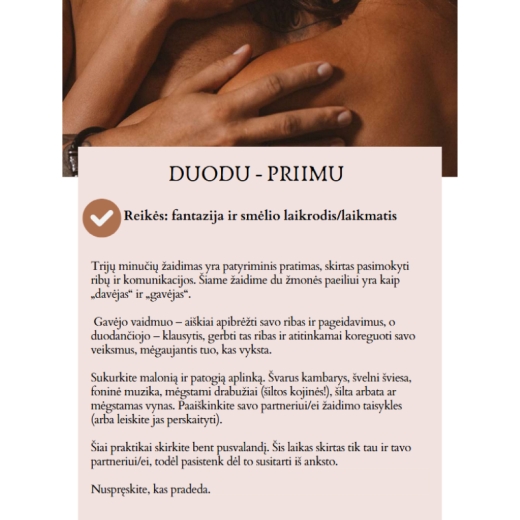 E-gidas intymumo praktikos poroms