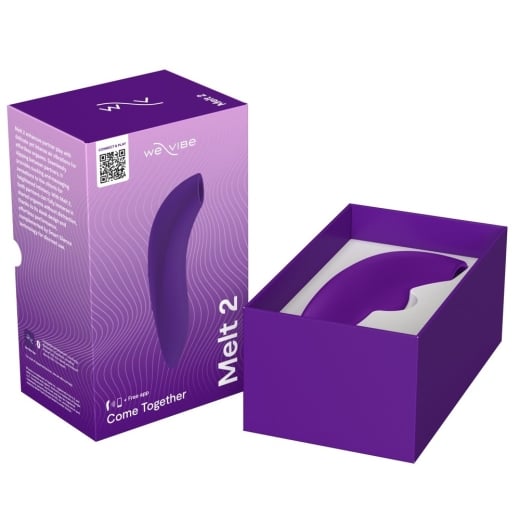 Išmanusis klitorio stimuliatorius We-Vibe Melt 2 (violetinis)