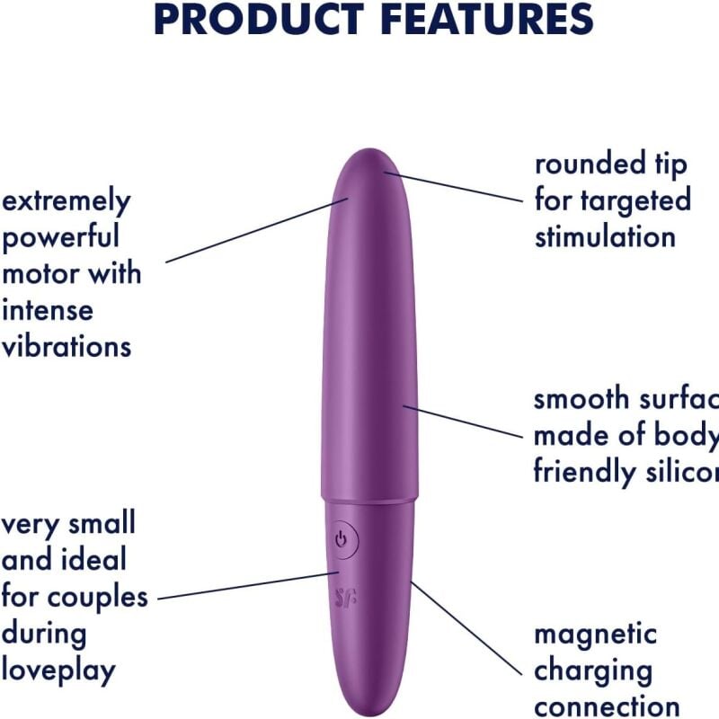 Vibruojanti kulka Satisfyer Ultra Power Bullet 6