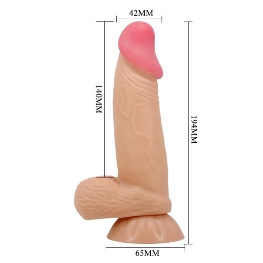 Falo imitatorius Duvall 7,6" 