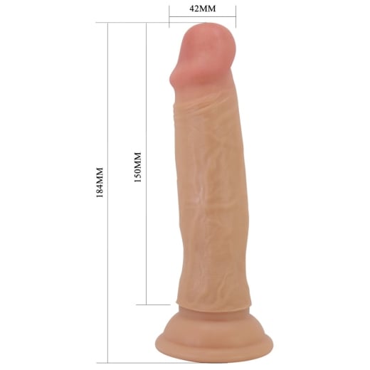 Falo imitatorius Quentin 7.2"