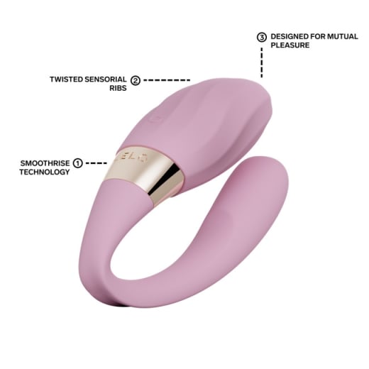 Išmanusis porų vibratorius LELO TIANI Twist (rožinė)
