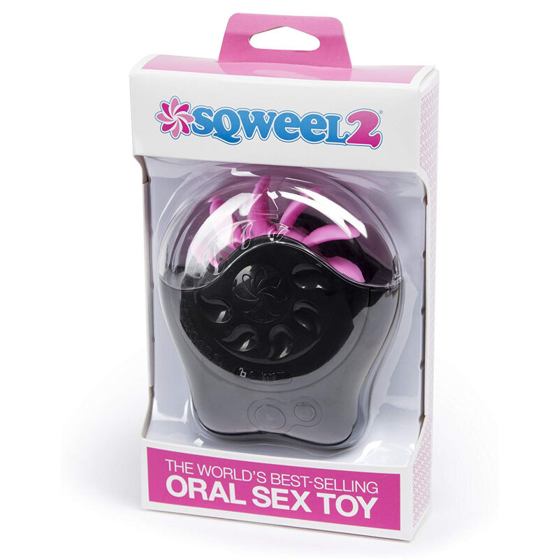 Оральная секс-игрушка Sqweel II (Чёрная)