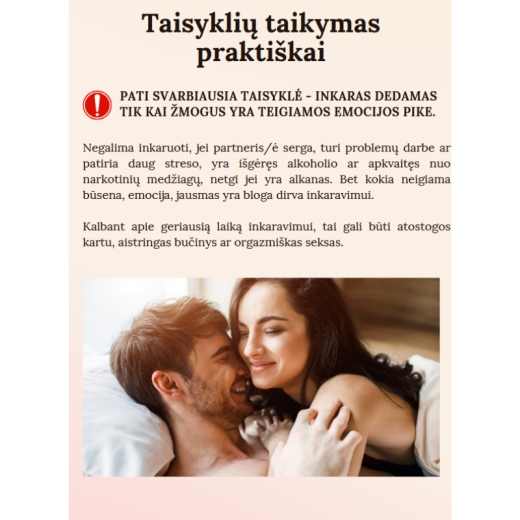 Inkaravimo gidas santykiuose