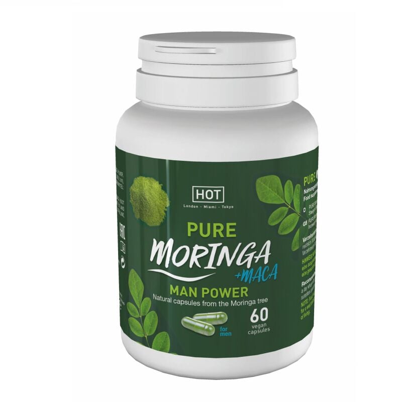 Maisto papildas vyrams Moringa Man Power Caps (60 kaps.)