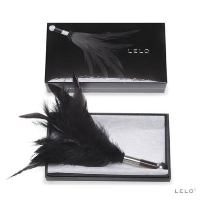 Malonumų plunksna LELO Tantra (juoda)