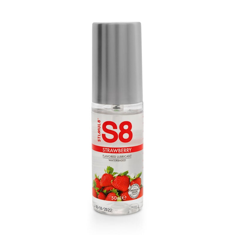 Оральный лубрикант S8 Strawberry (50 мл)