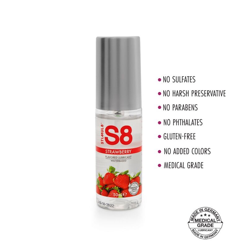 Orālā smērviela S8 Strawberry (50 ml)