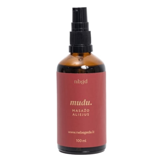 Masažo aliejus su afrodiziakais Mudu (100 ml)