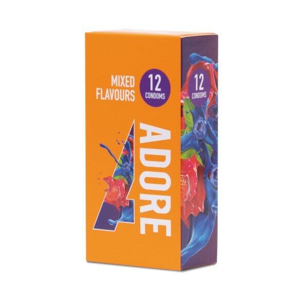 Презервативы Adore Mixed Flavors (12 шт.)