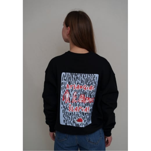 Unisex džemperis Malonumų mašina (baltas)