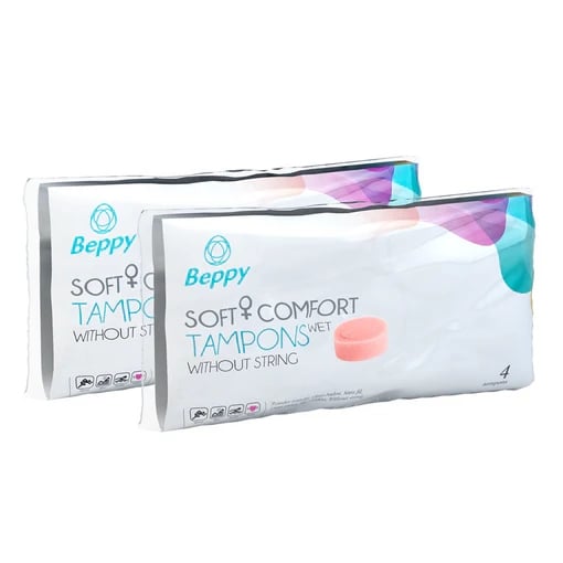 Tamponai Beppy Soft Comfort Wet (4 vnt.)