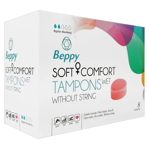 Tamponai Beppy Soft Comfort Wet (8 vnt.)
