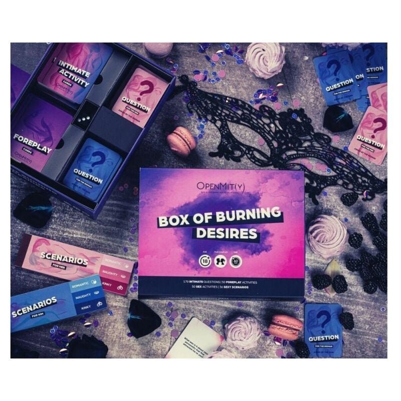 Erotinis žaidimas Box of Burning Desires