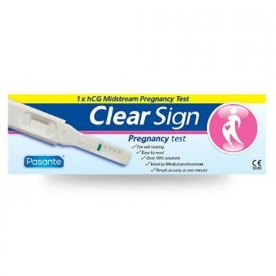 Grūtniecības tests Clear Sign Midstream (1gab.)