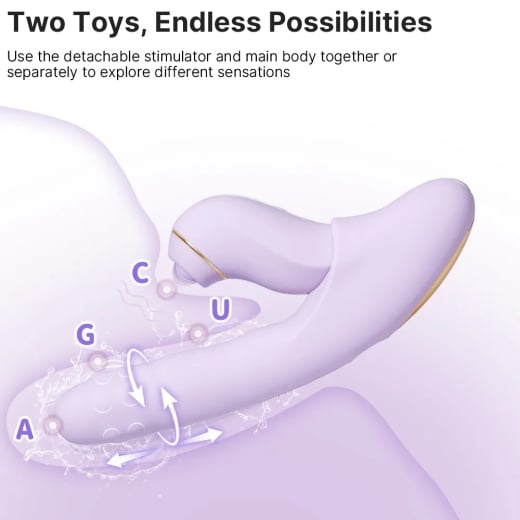 Išmanusis vibratorius DuoGlow