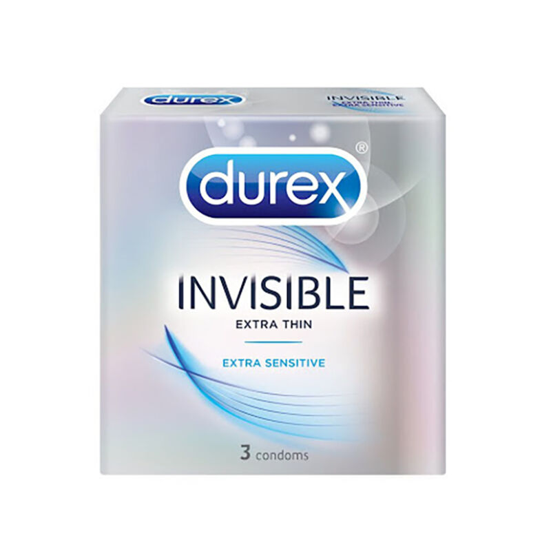 Durex Invisible (3 vnt.)