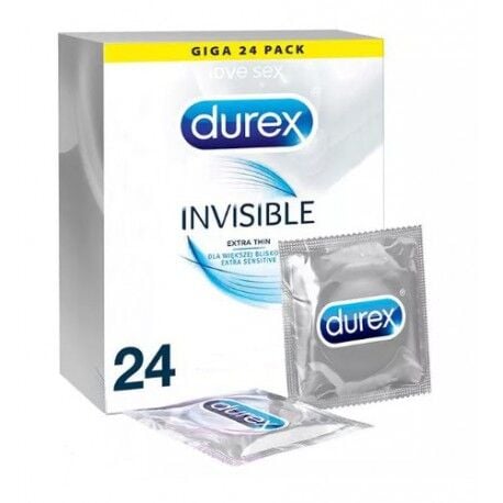 Durex Invisible (24 vnt.)