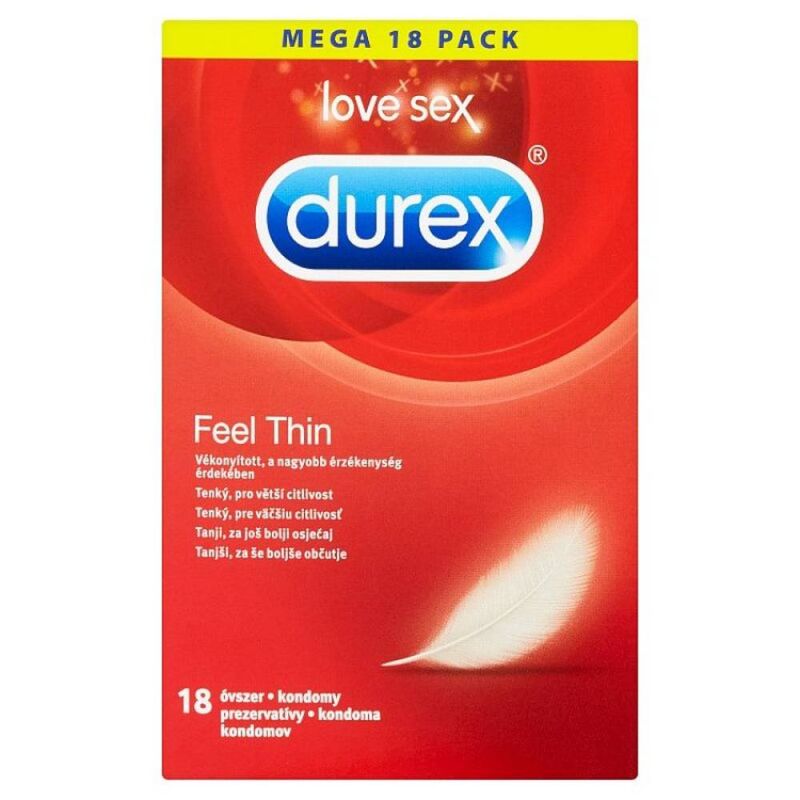 Durex Feel Thin (18 gab.)