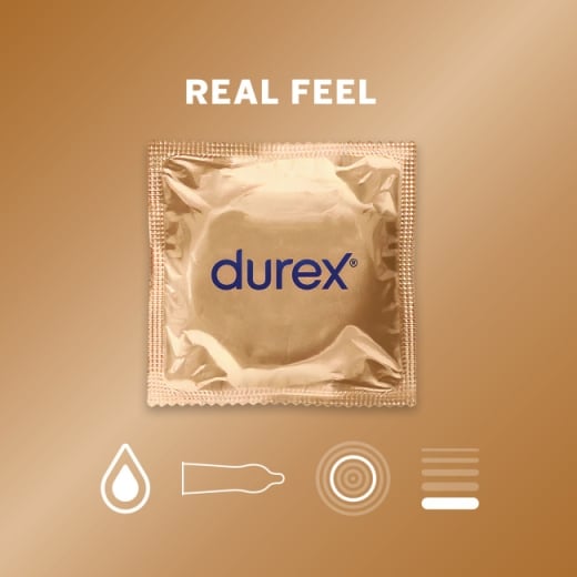 Durex Real Feel (3 vnt.)