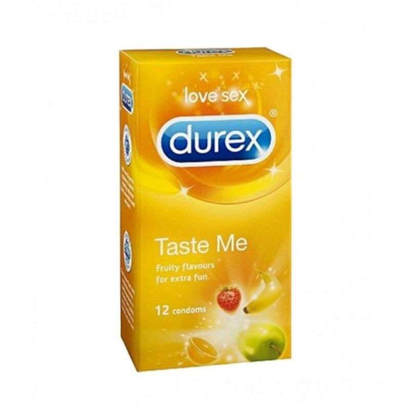 Prezervatyvai Durex Taste Me (12 vnt.)