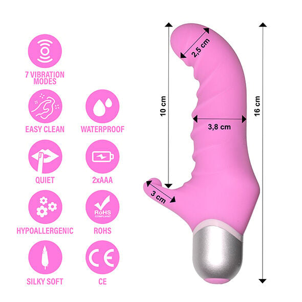 Feelz Toys vibrators Fonzie (Rozā)