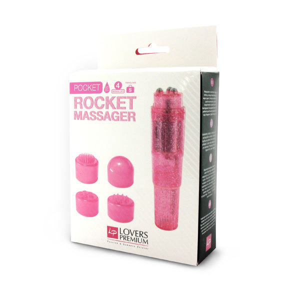 Мини-стимулятор клитора Rocket Pocket (Розовый)