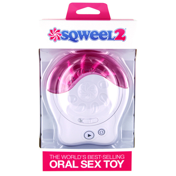 Оральная секс-игрушка Sqweel II (Белая)