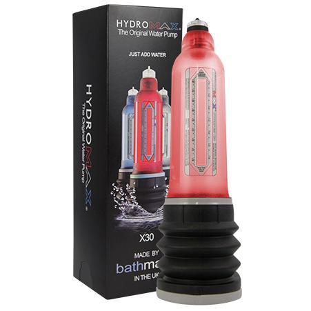 Penio pompa Bathmate Hydromax X30 (Raudona)