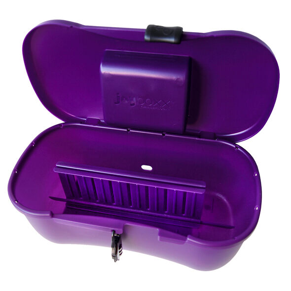 Sekso žaislų Saugojimo dėžutė Užraktas (violetinė)