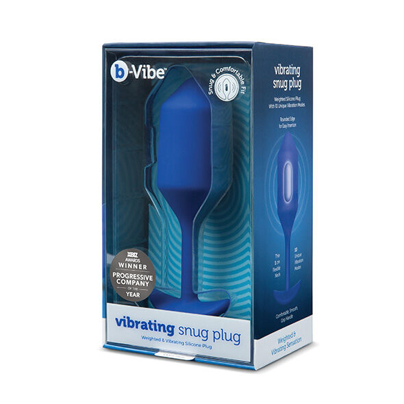 Analinis kaištis Vibrating Snug Plug 4 