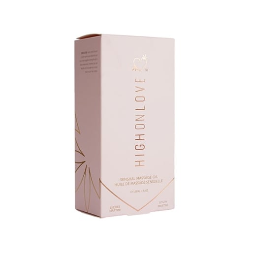 Masažo aliejus Lychee Martini (120 ml)