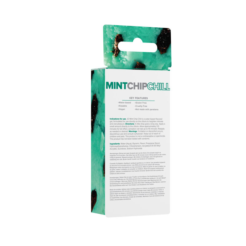 Stimuleeriv geel naistele JO Mint Chip Cill (10 ml) 