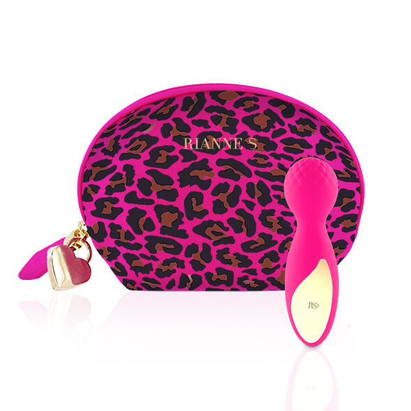 Mini-massaažiseade Lovely Leopard (roosa)