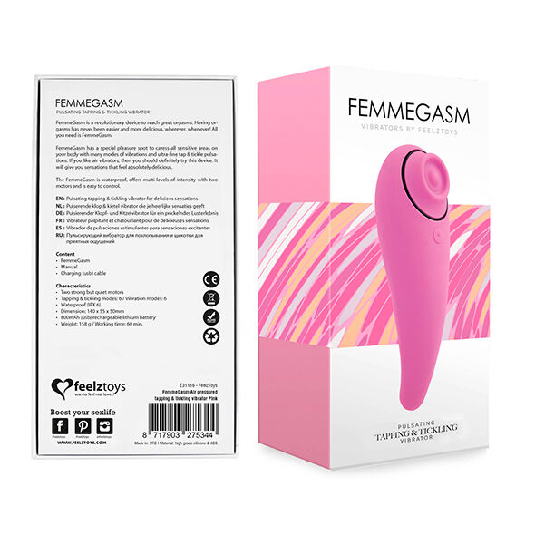 Kliitoristimulaator Femmegasm (roosa)