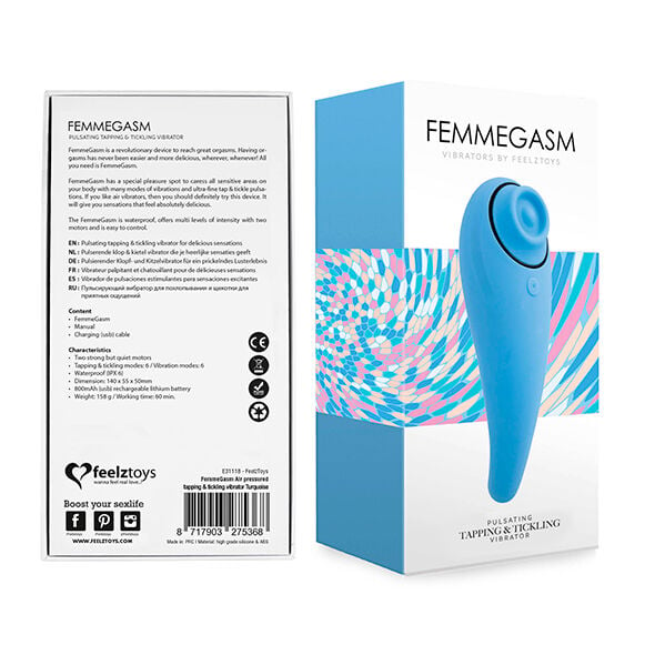 Kliitoristimulaator Femmegasm (sinine) 