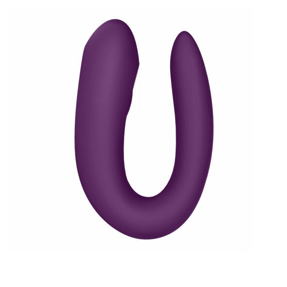 Išmanusis porų vibratorius Double Joy (violetinis)