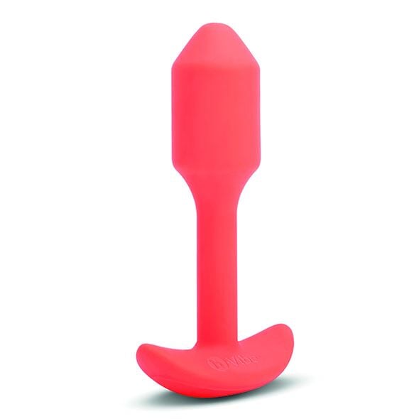 Analinis kaištis Vibrating Snug Plug 1 (oranžinis)