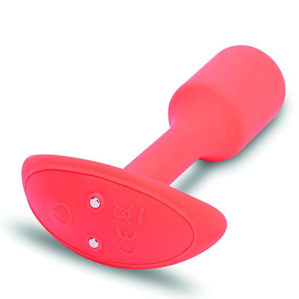 Analinis kaištis Vibrating Snug Plug 1 (oranžinis)