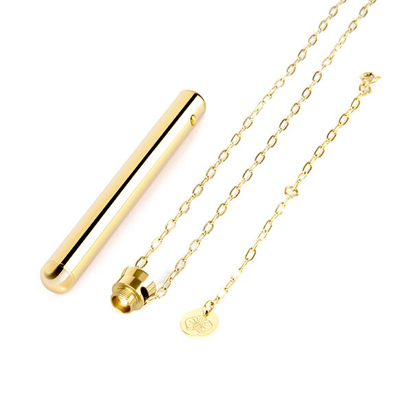 Klitora stimulators Necklace (zelta)