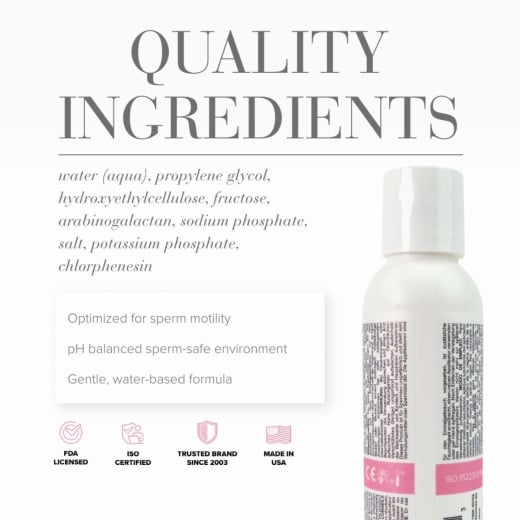 Lubrikantas vaisingumui System JO - Actively Trying (120 ml)
